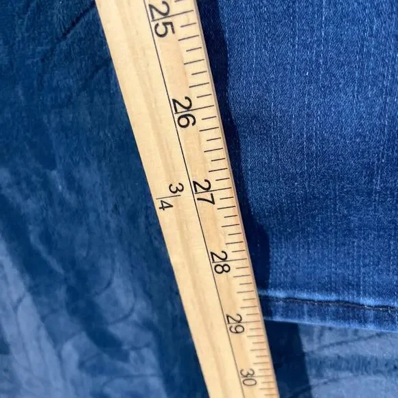 Lucky Brand Casual Denim Blue Brooke‎ Legging Jeans Womans Size 0 - Picture 6 of 7